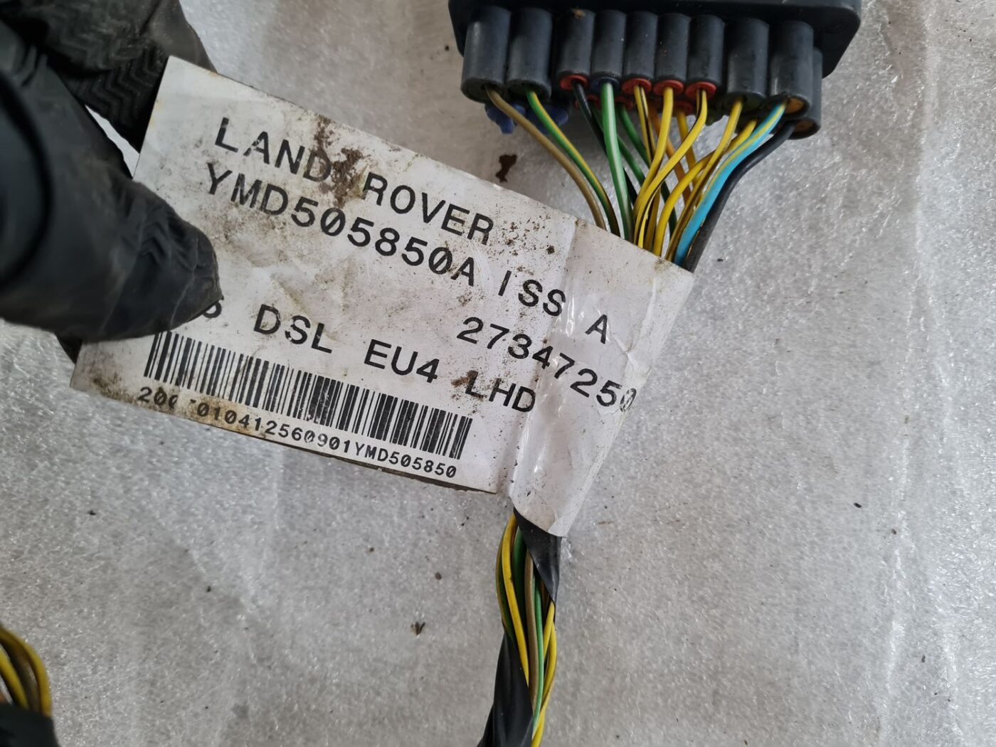 Pārnesumkārbas elektroinstalācija priekš RANGE ROVER SPORT 2007 4 Pārnesumkārbas elektroinstalācija priekš RANGE ROVER SPORT 2007