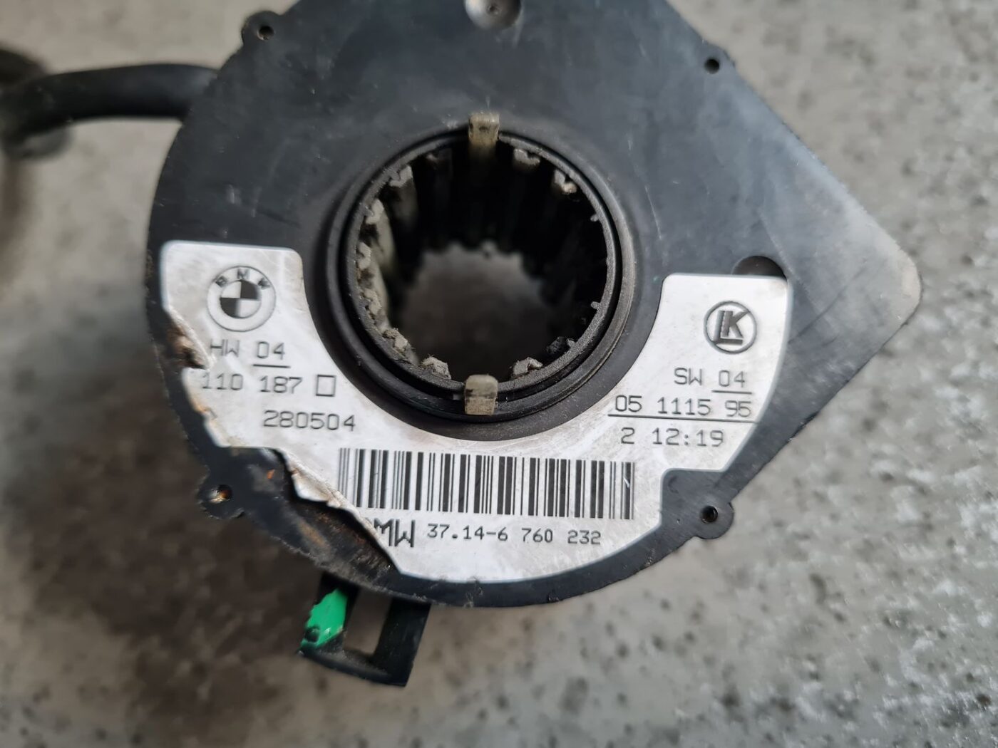 Stūres stāvokļa devējs priekš BMW 530D E39 2001 TOURING 6 Stūres stāvokļa devējs priekš BMW 530D E39 2001 TOURING