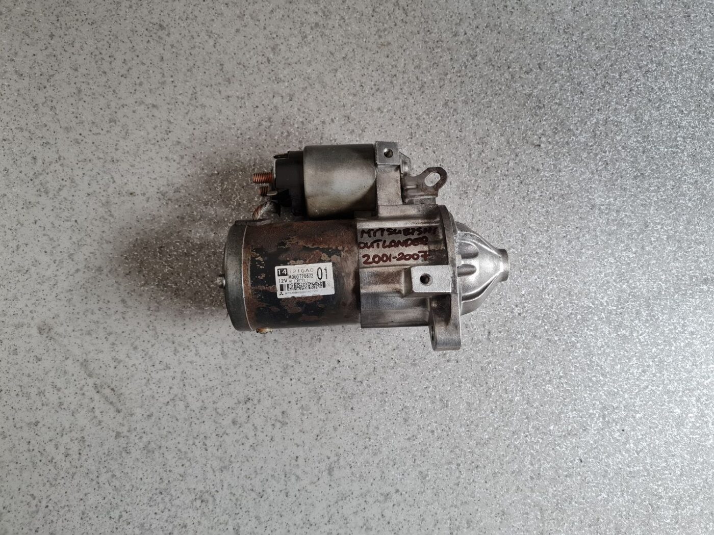Starteris priekš MITSUBISHI OUTLANDER 2001-2007