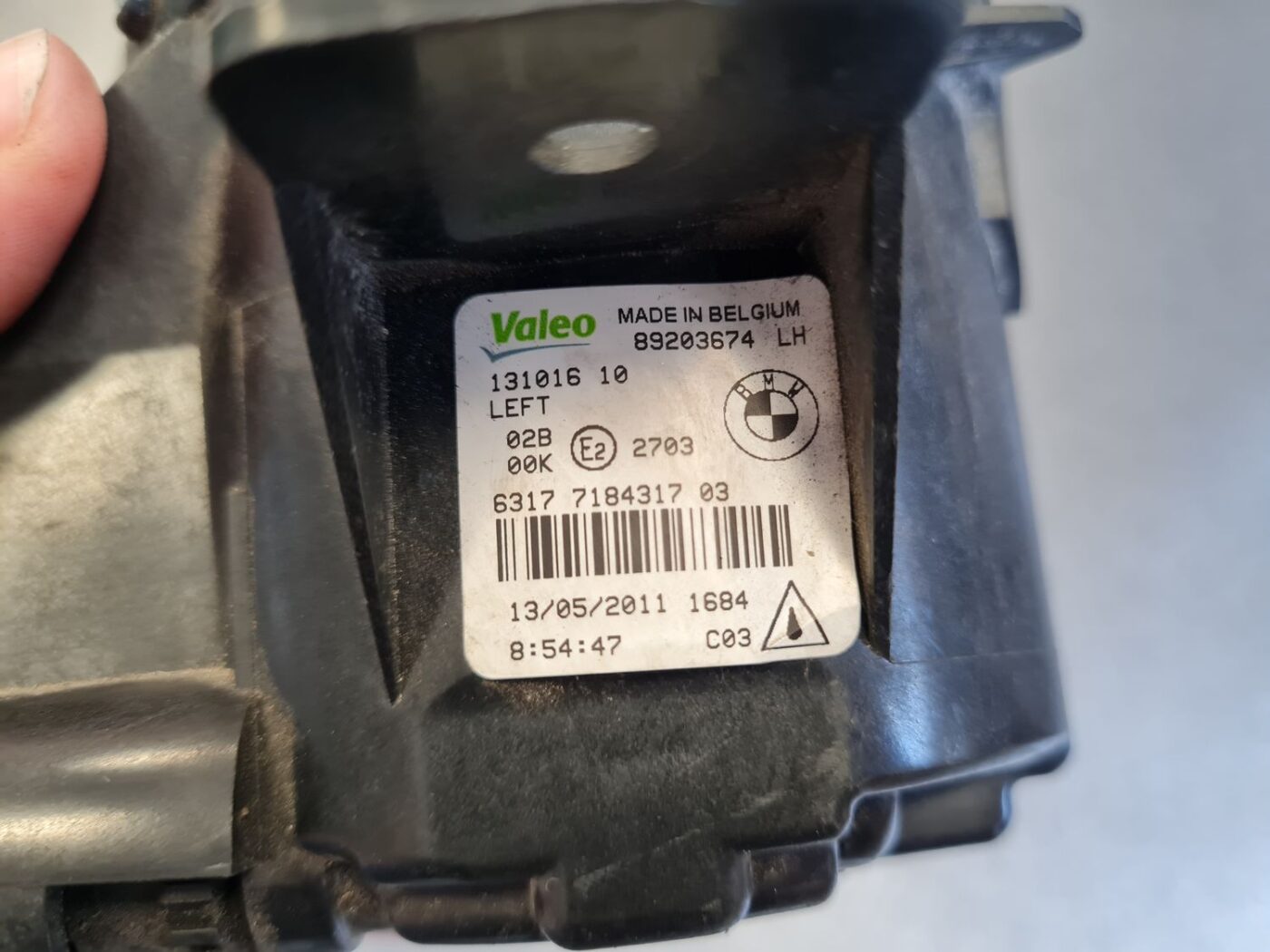 Miglas lukturis priekšā pa kreisi priekš BMW X5 E70 2006-2013 3 Miglas lukturis priekšā pa kreisi priekš BMW X5 E70 2006-2013