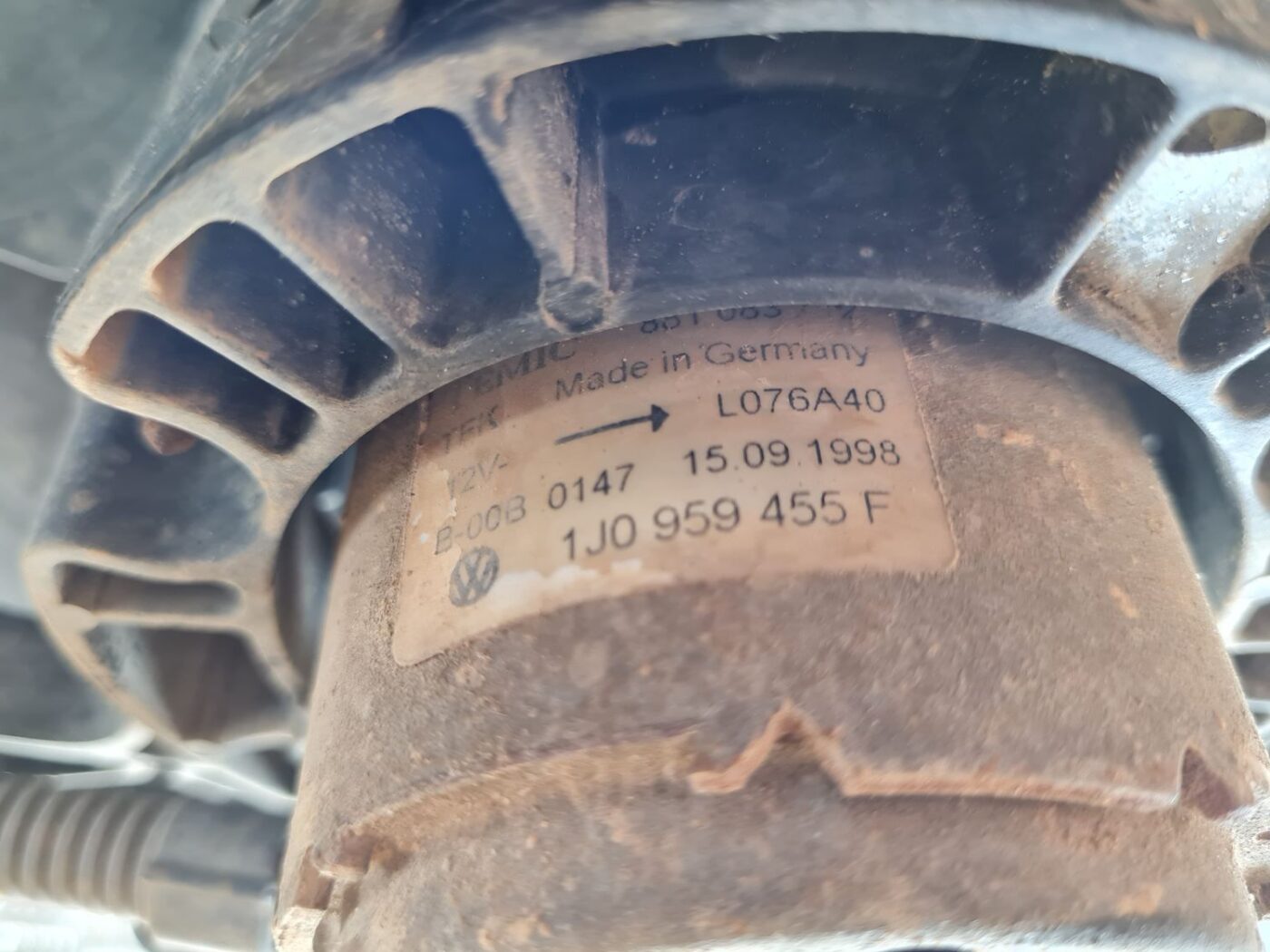 Dzesēšanas radiatora ventilators priekš VW GOLF IV 1999 4 Dzesēšanas radiatora ventilators priekš VW GOLF IV 1999