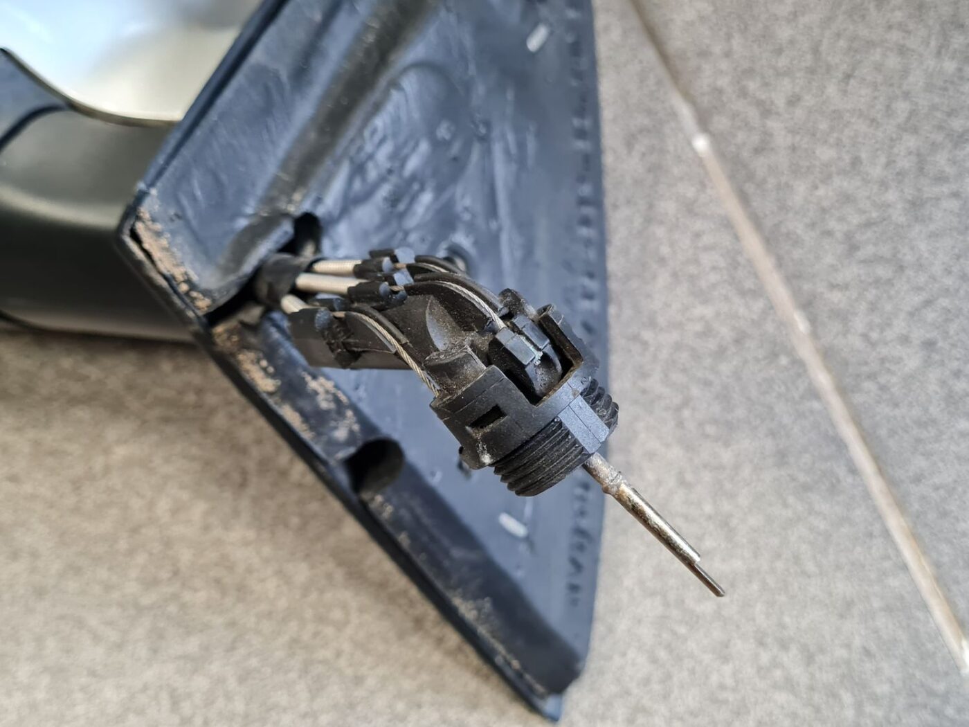 Ārējais spogulis, pa kreisi priekš VW Lupo 1998-2005 6 Ārējais spogulis, pa kreisi priekš VW Lupo 1998-2005