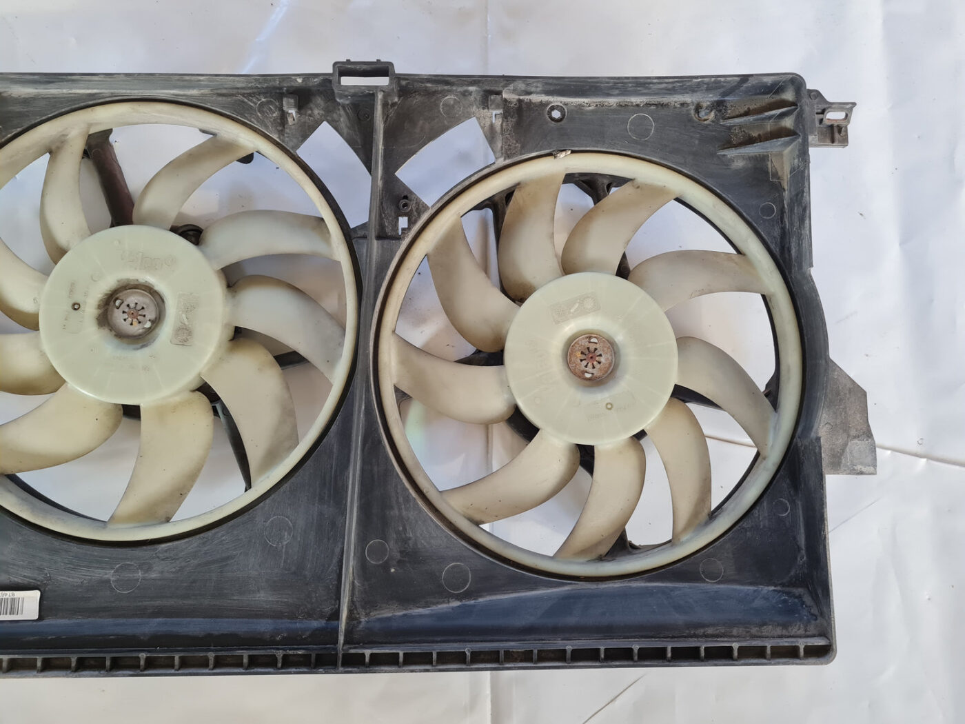 Dzesēšanas radiatora ventilators priekš SAAB 9-3 2009 14 Dzesēšanas radiatora ventilators priekš SAAB 9-3 2009