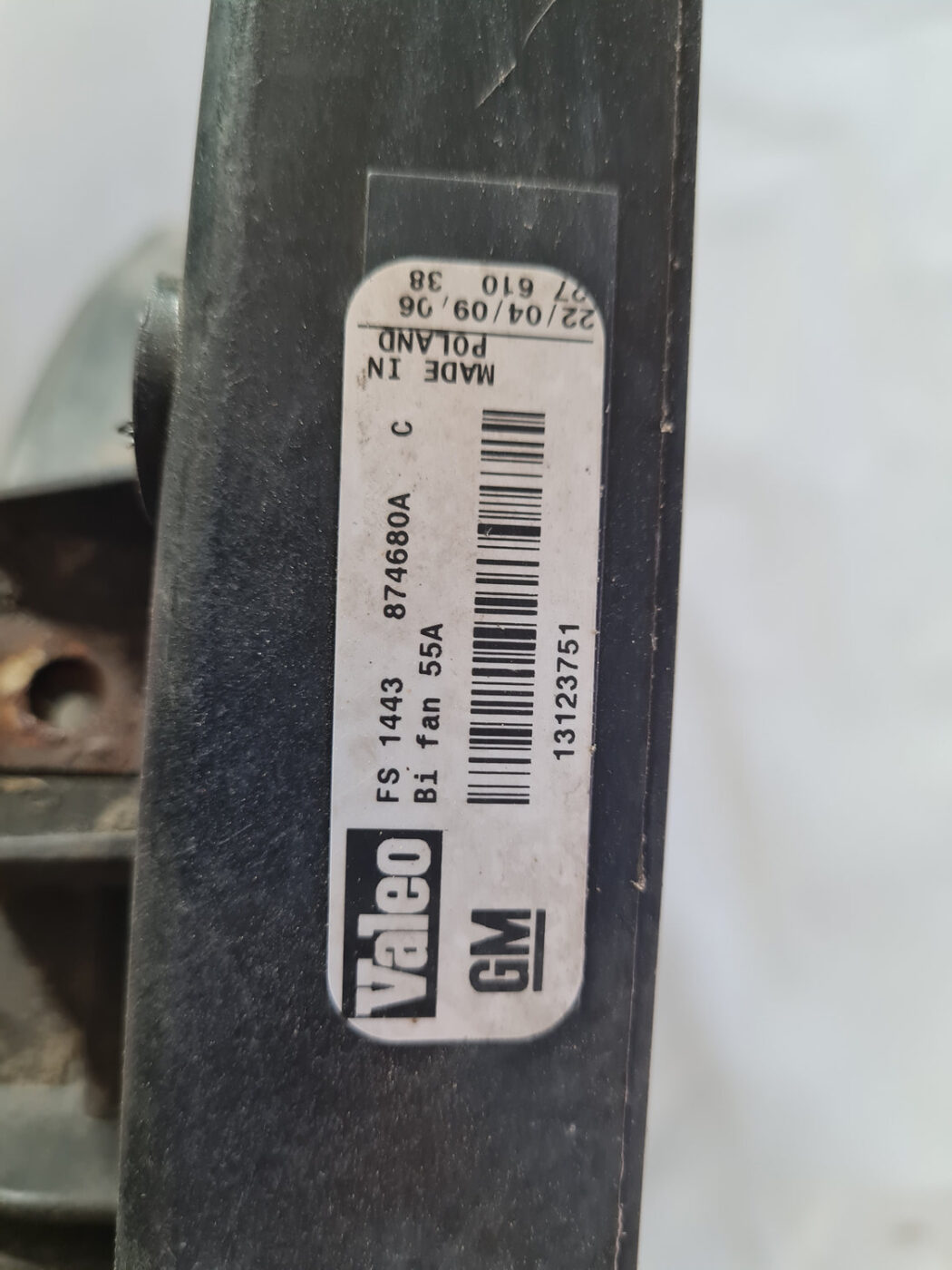 Dzesēšanas radiatora ventilators priekš SAAB 9-3 2009 3 Dzesēšanas radiatora ventilators priekš SAAB 9-3 2009