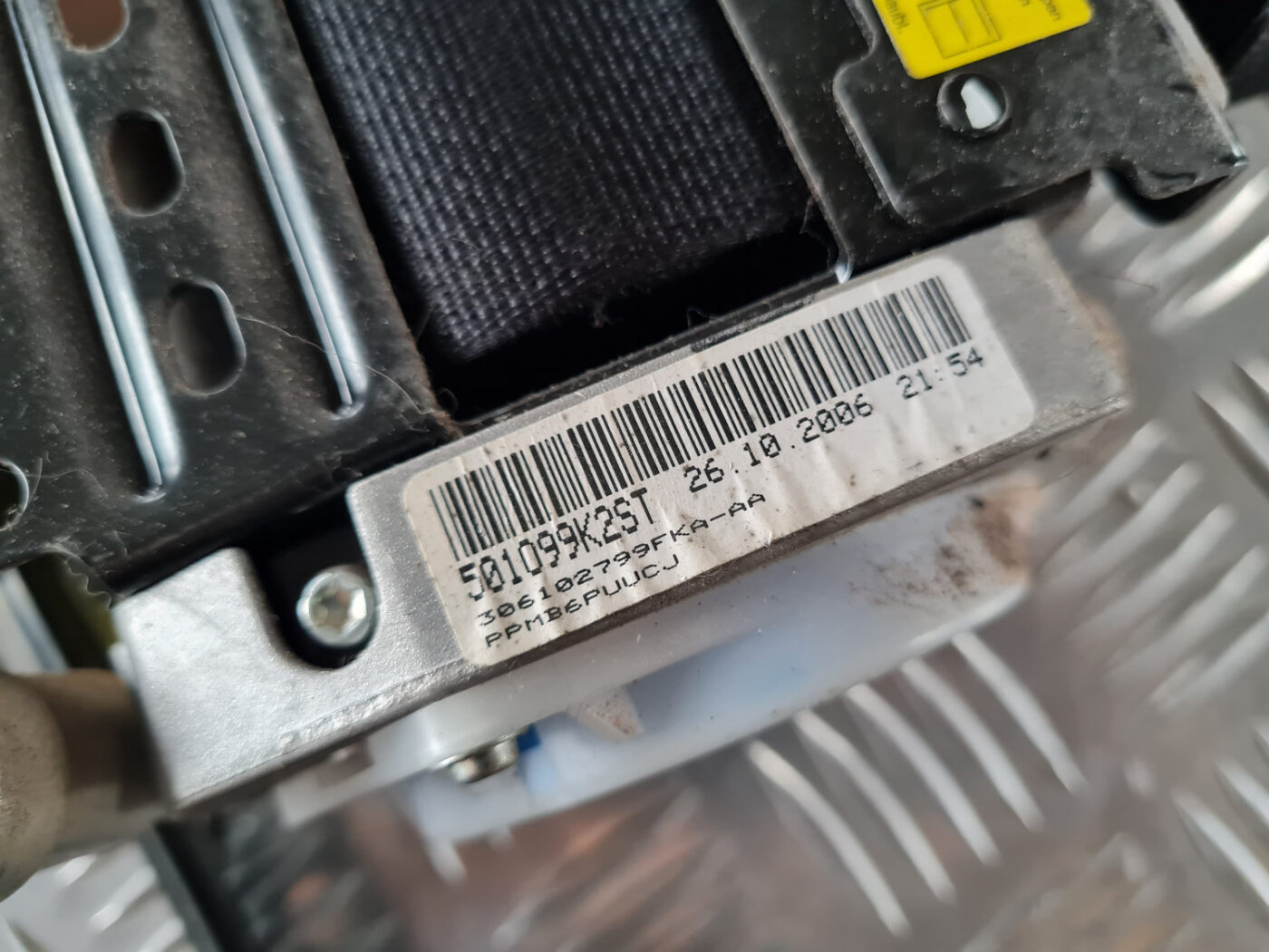 Priekšējā labā drošības josta priekš TOYOTA AVENSIS 2007 UNIVERSAL 5 Priekšējā labā drošības josta priekš TOYOTA AVENSIS 2007 UNIVERSAL