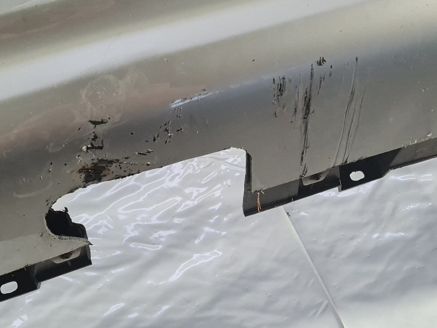 Aizmugures buferis priekš VOLVO XC70 2007 20 Aizmugures buferis priekš VOLVO XC70 2007