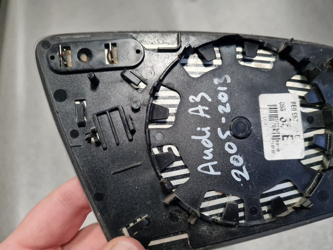 Ārējais spogulis, pa kreisi priekš AUDI A6 AVANT 2006 3 Ārējais spogulis, pa kreisi priekš AUDI A6 AVANT 2006