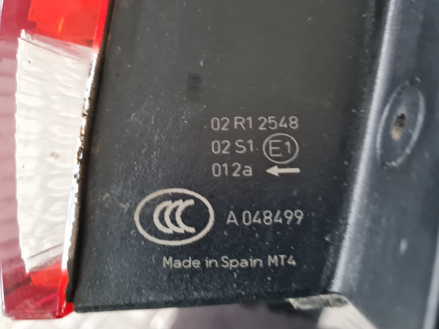 Aizmugurējais kreisais lukturis priekš VW GOLF 6 2011 3 Aizmugurējais kreisais lukturis priekš VW GOLF 6 2011