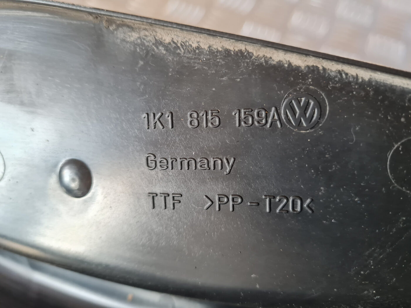 Auto detaļa priekš VW GOLF 6 2011 3 Auto detaļa priekš VW GOLF 6 2011